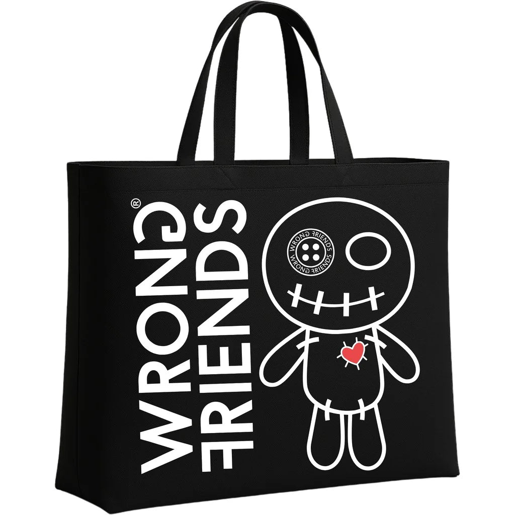 SHOPPING BAG - BLACK