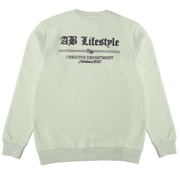 AB inkt canvas Crewneck