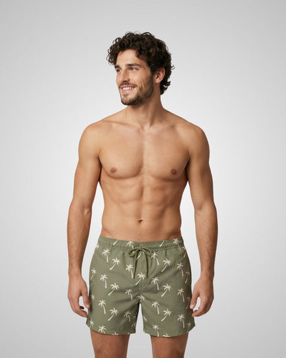 Swim Shorts Allover Palms