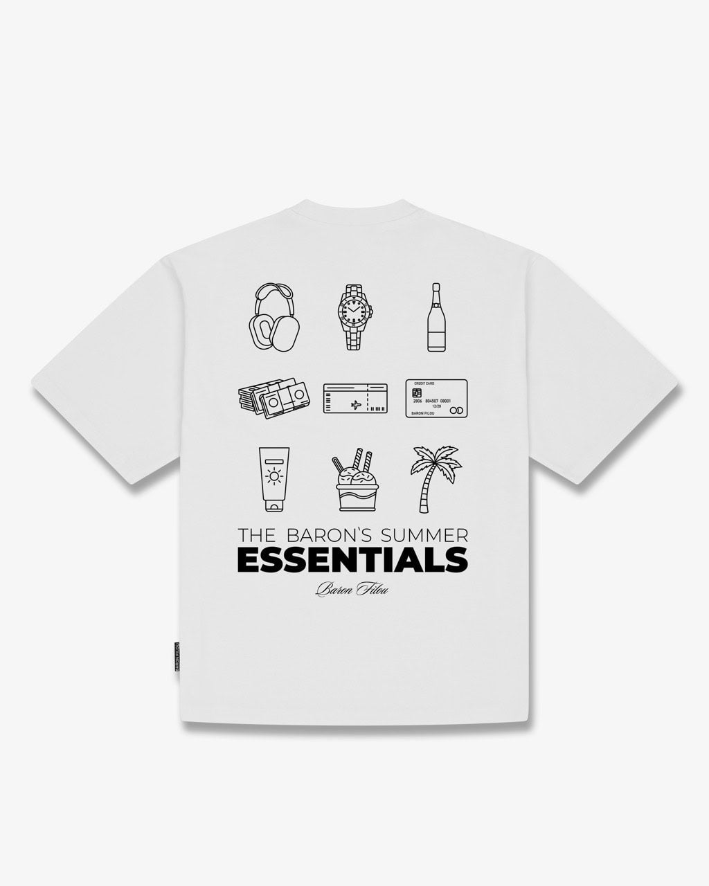 OVERSIZED BACKPRINT T-SHIRT SUMMER ESSENTIALS
