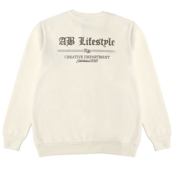AB inkt canvas Crewneck