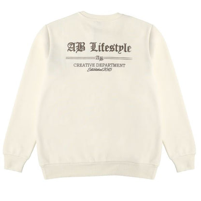 AB inkt canvas Crewneck