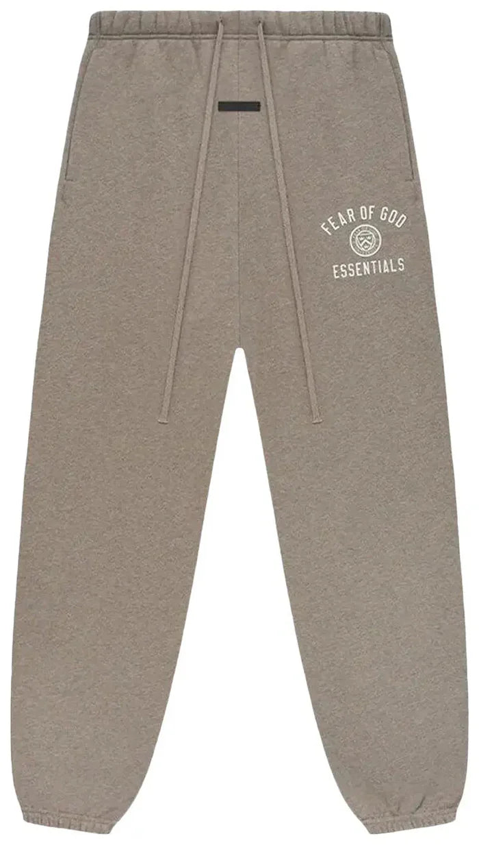 FEAR OF GOD ESSENTIALS FLEECE HEATHER GRAY FW24 Broek