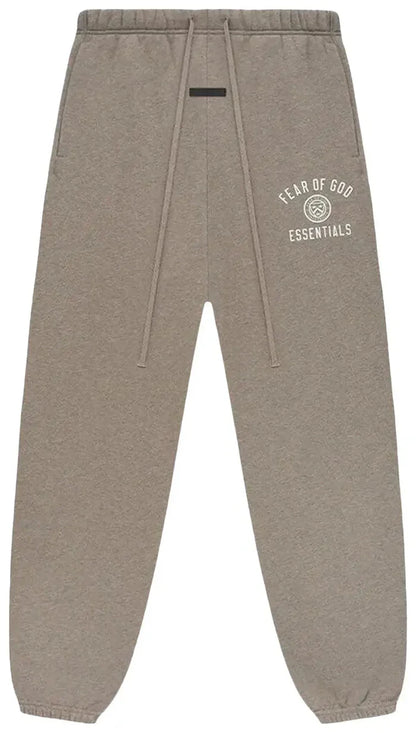 FEAR OF GOD ESSENTIALS FLEECE HEATHER GRAY FW24 Broek