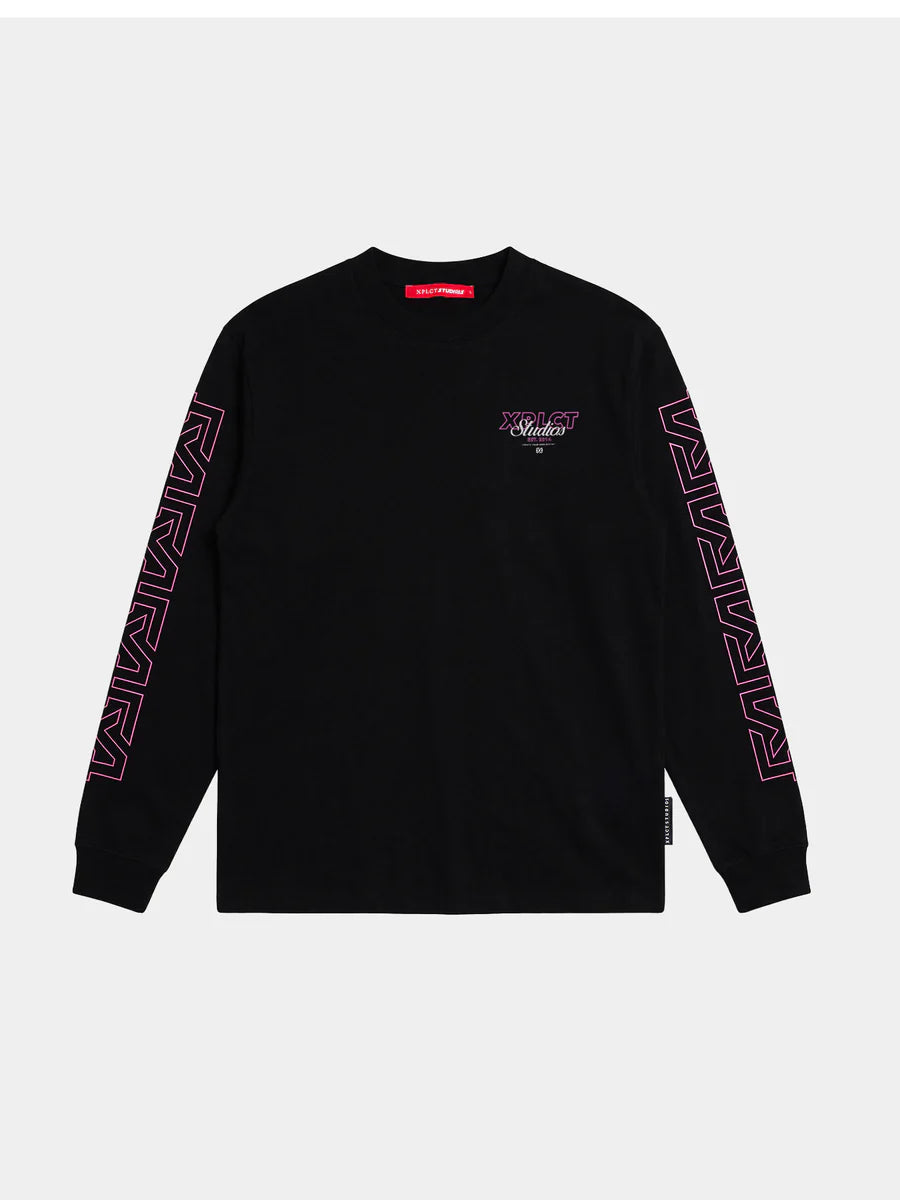 XPLCT Destiny Longsleeve Heren Zwart
