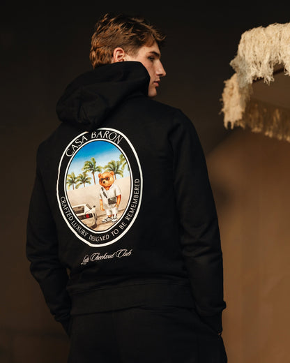 HOODIE OVAL BACKPRINT FILOU CLXIX