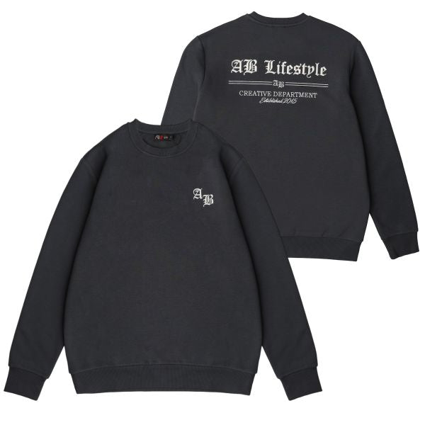 AB inkt canvas Crewneck